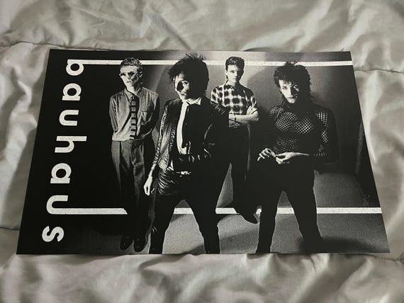 Bauhaus - Band Shots - 11x17 Poster Print - Etsy
