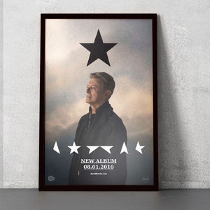 David Bowie - Blackstar - 11x17 Poster Print - Etsy