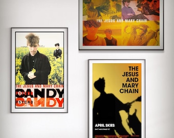 The Jesus and Mary Chain - 11x17 Poster Print - Etsy
