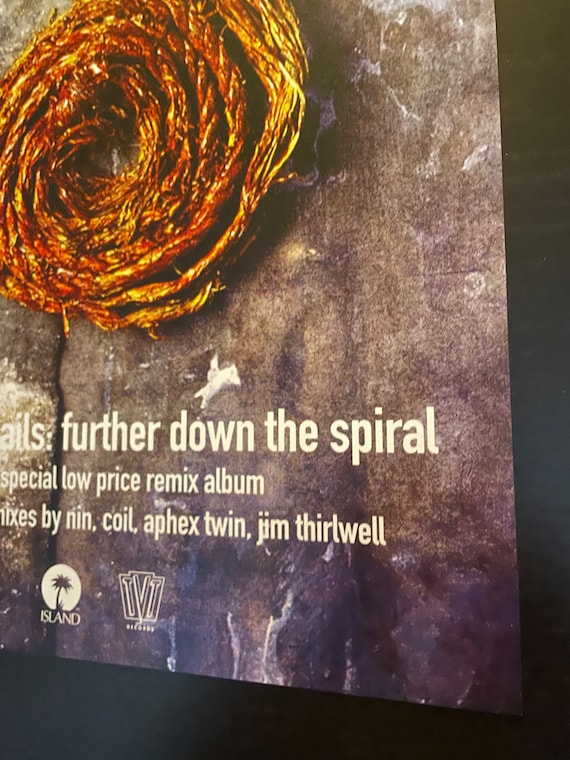 Nine Inch Nails - Further Down the Spiral - 11x17 Poster Print - Etsy