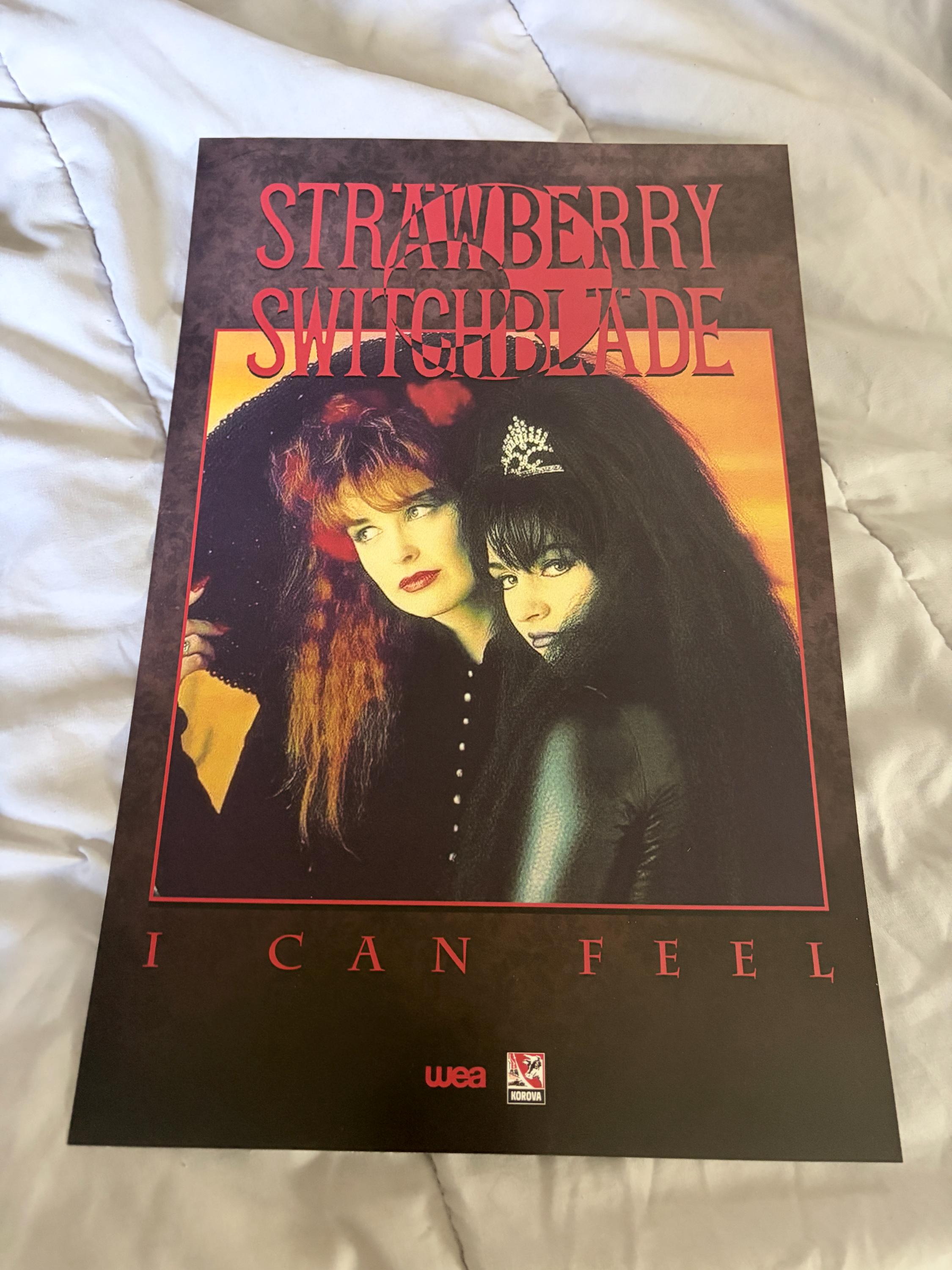 Strawberry Switchblade - I Can Feel - 11x17 Poster Print - Etsy