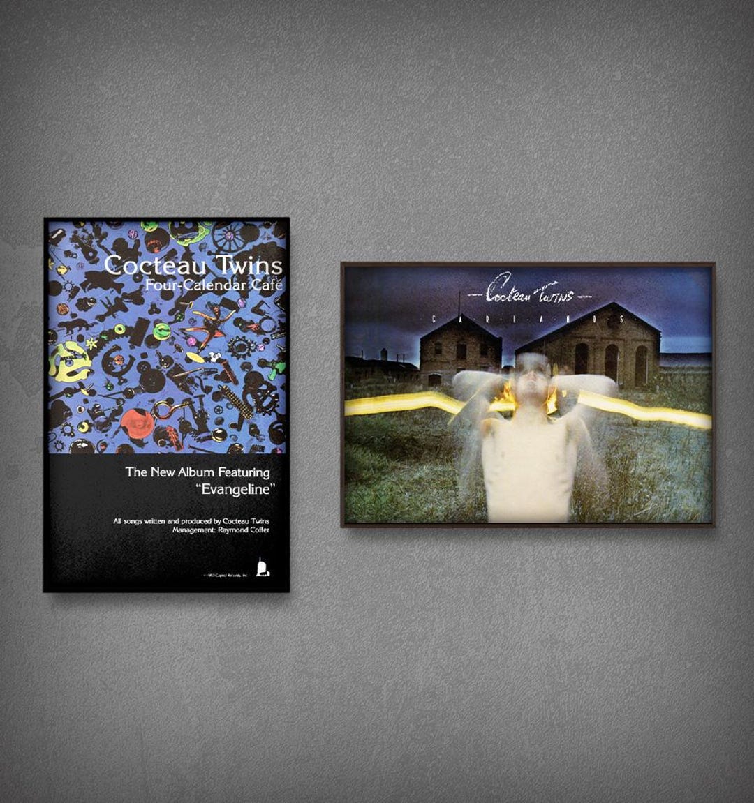 Cocteau Twins / 4Calendar Café (JP Promo RARE Cocteau Twins Four Calendar Cafe PROMO Jigsaw Puzzle - MINT