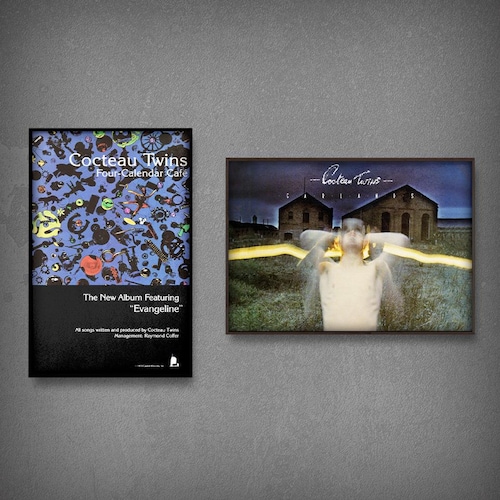 Cocteau Twins - Garlands / Four Calendar Cafe - 11x17 Poster Print