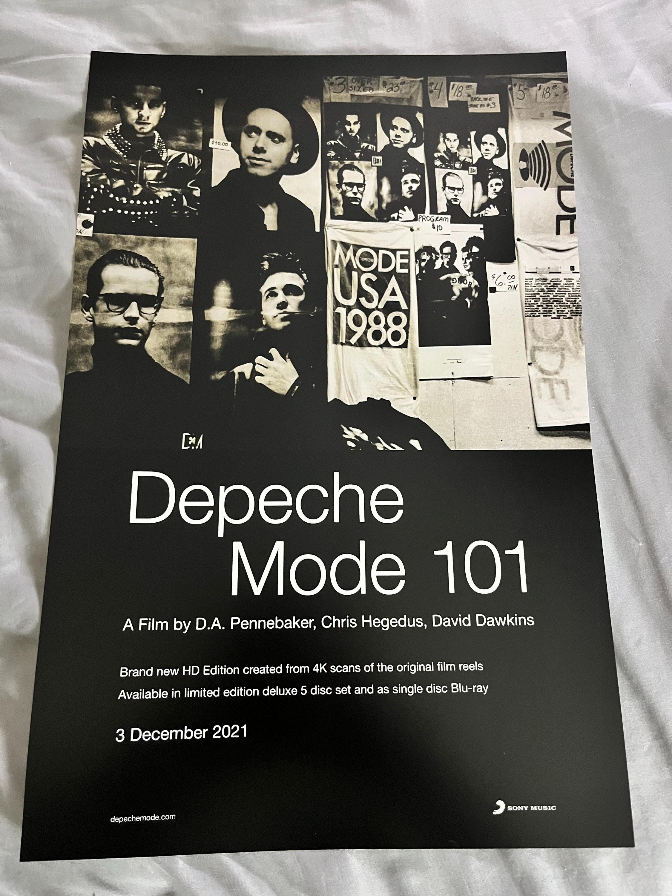 Depeche Mode 101 - 11x17 Poster Print - Etsy