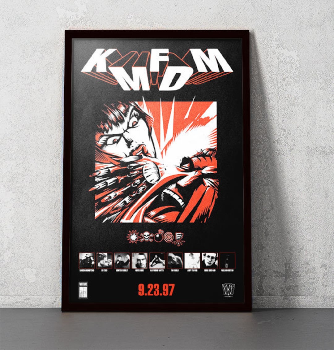 KMFDM - Symbols - 11x17 Poster Print - Etsy