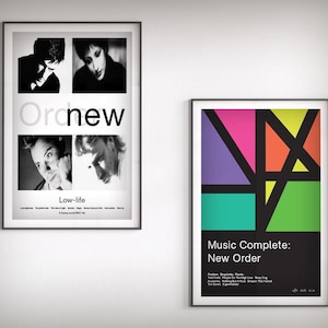New Order Substance Poster - Etsy