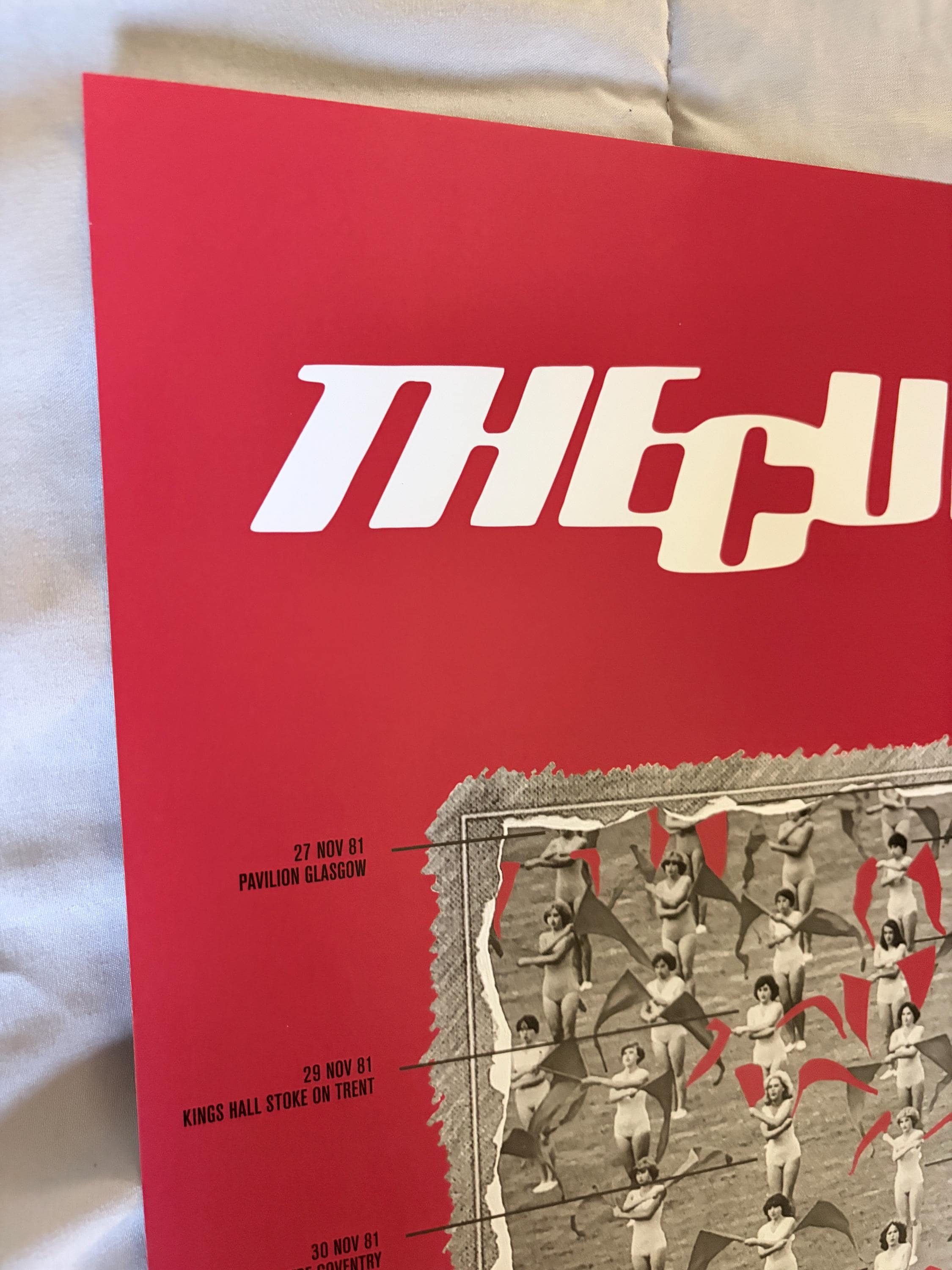 The Cure - Eight Appearances / Concert Live - 11x17 Poster Print