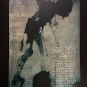 Skinny Puppy Too Dark Park Tour Live 11x17 Poster Print - Etsy