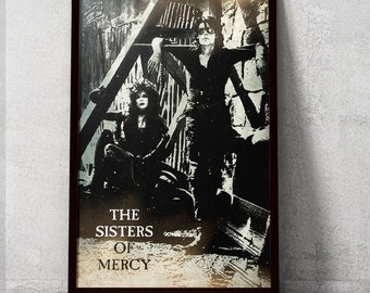 The Sisters of Mercy - Floodland - 11x17 Poster Print