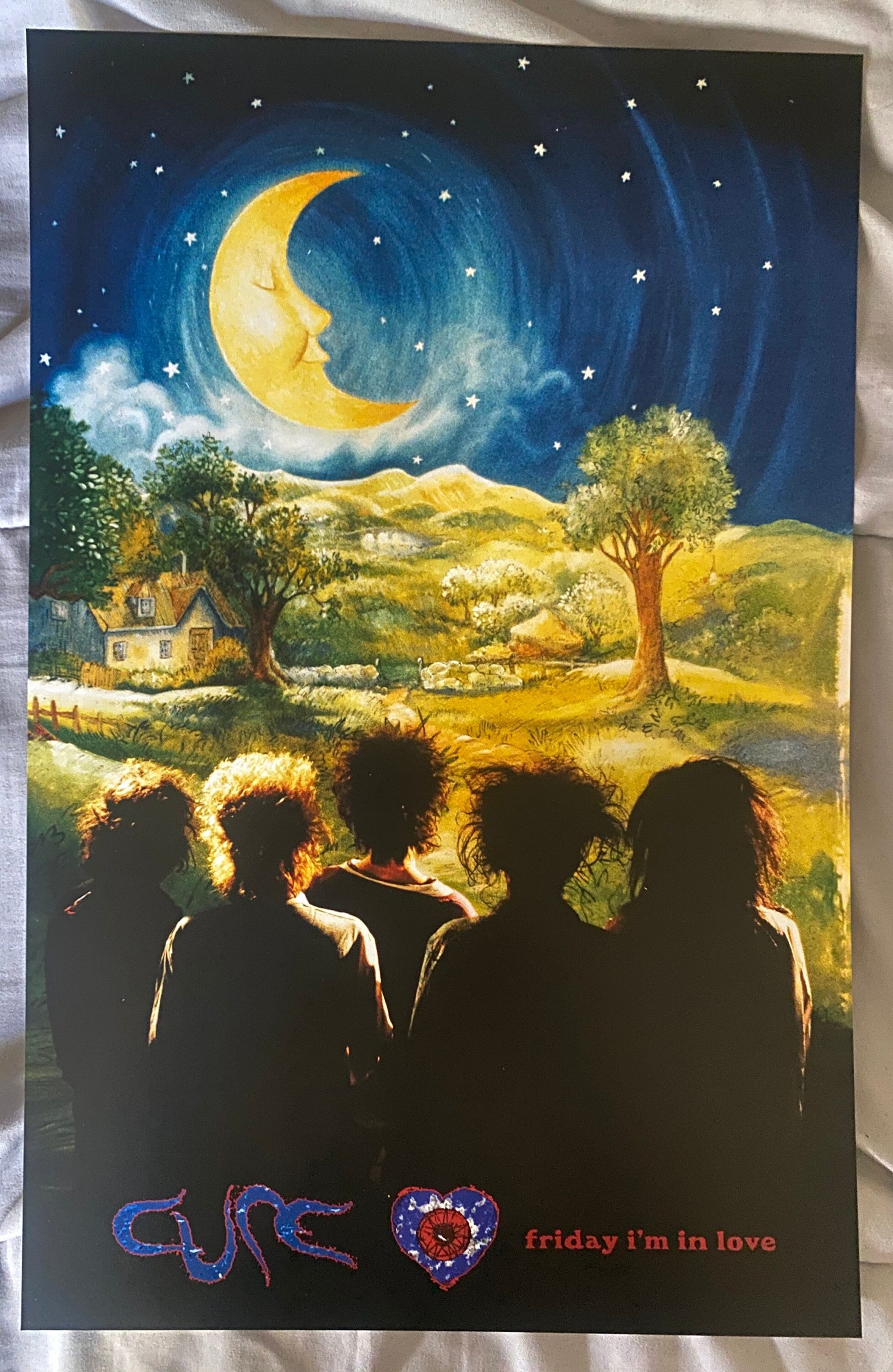 The Cure - Friday I'm in Love - 11x17 Poster Print - Etsy