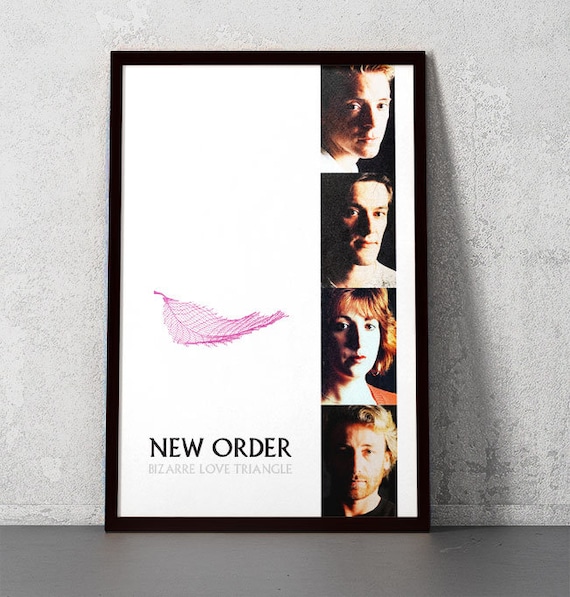 New Order - Bizarre Love Triangle - 11x17 Poster Print - Etsy