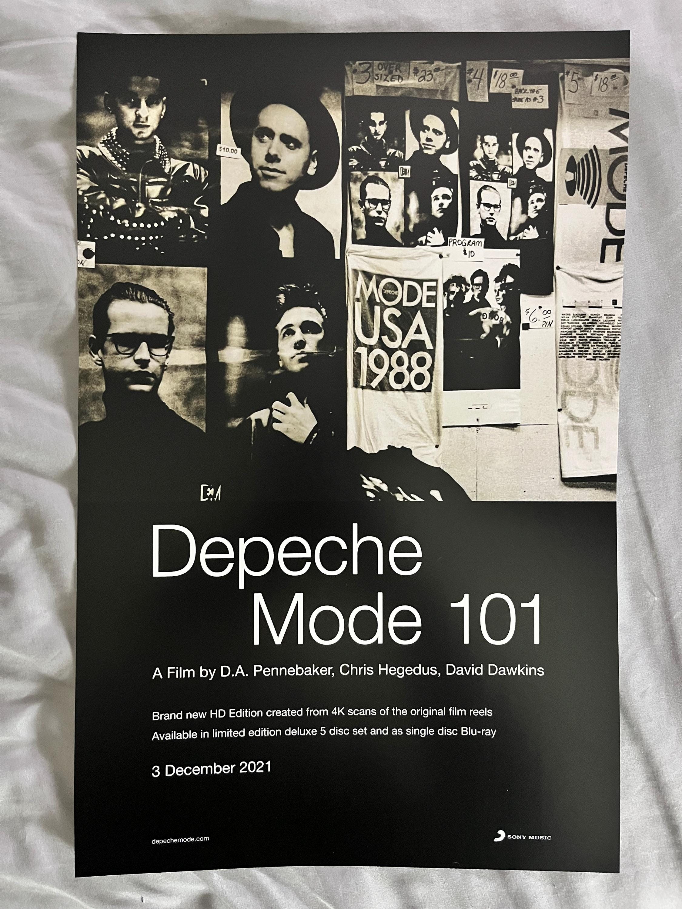 Depeche Mode 101 - 11x17 Poster Print - Etsy