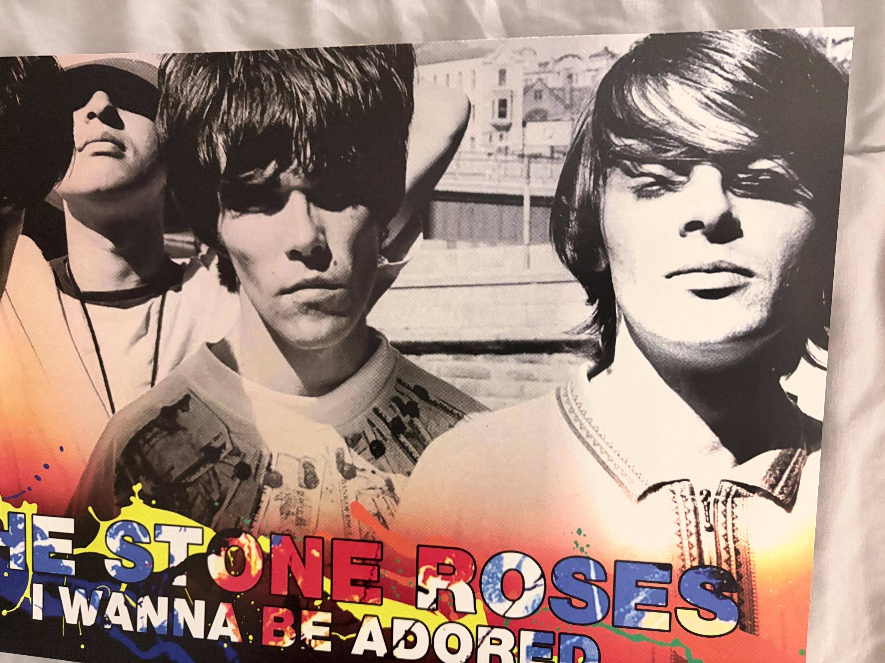 The Stone Roses - I Wanna Be Adored - 11x17 Poster Print - Etsy