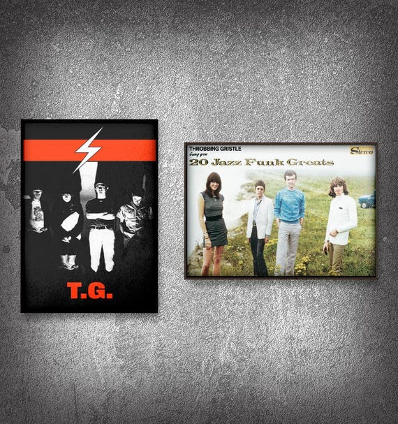 Throbbing Gristle - 11x17 Poster Print - Etsy