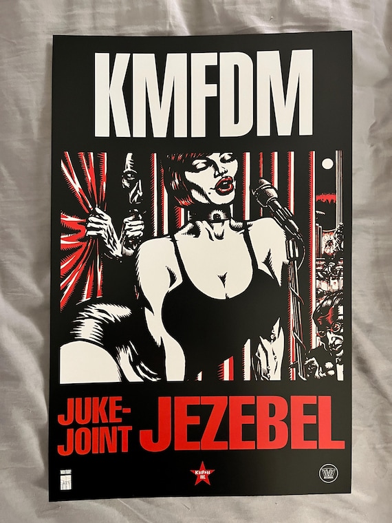 KMFDM - Juke Joint Jezebel - 11x17 Poster Print - Etsy