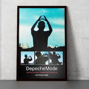 Depeche Mode - World in My Eyes - 11x17 Poster Print