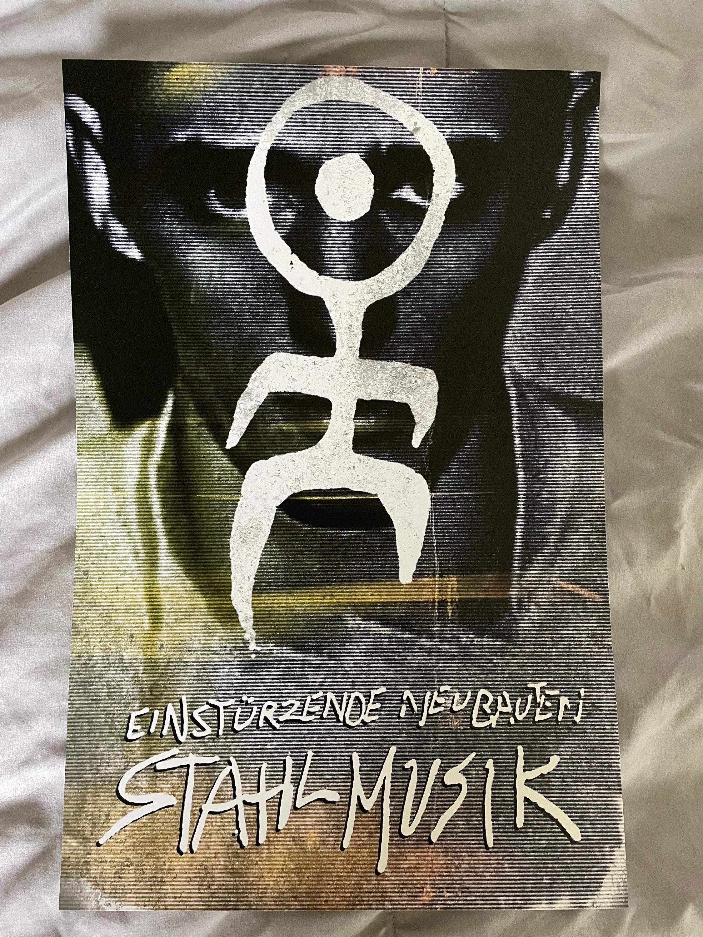 Einstürzende Neubauten - Live Aufnahmen / Stahl Musik - 11x17