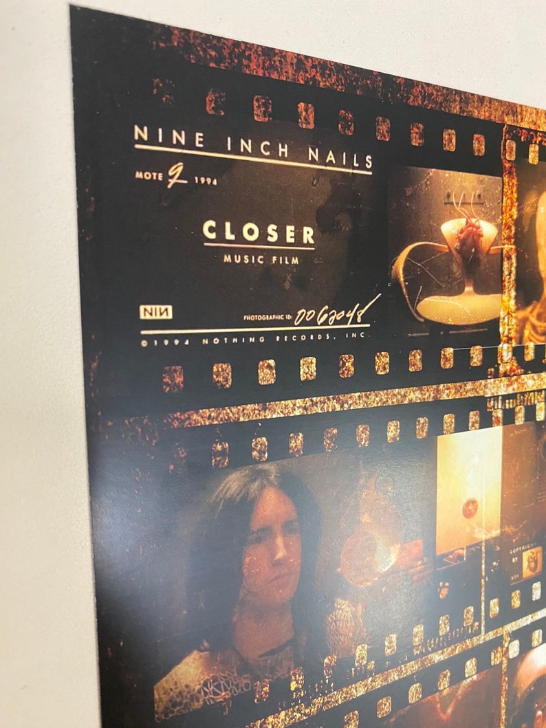 Nine Inch Nails Closer 11x17 Poster Print Etsy