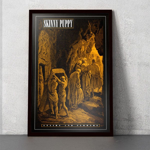 Skinny Puppy - Stairs & Flowers - 11x17 Poster Print