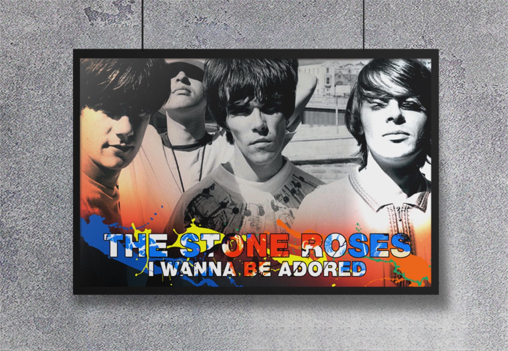 The Stone Roses - I Wanna Be Adored - 11x17 Poster Print - Etsy