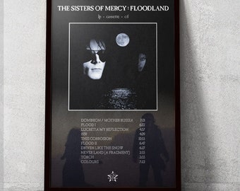 The Sisters of Mercy - Floodland Album - 11x17 Poster Print - Etsy