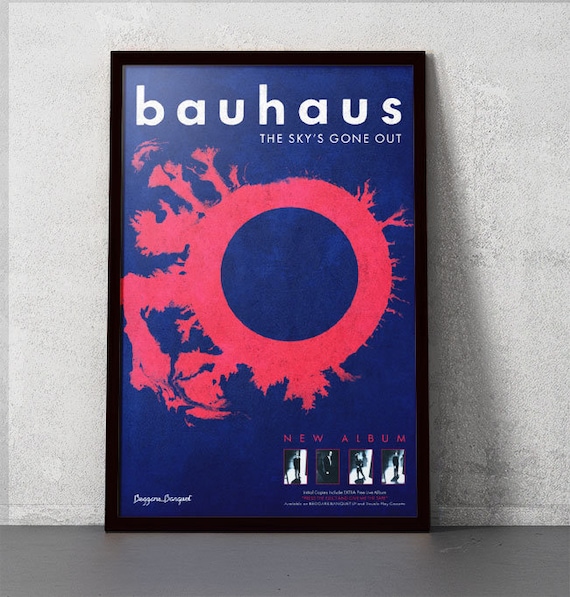 Bauhaus - the Sky's Gone Out - 11x17 Poster Print - Etsy