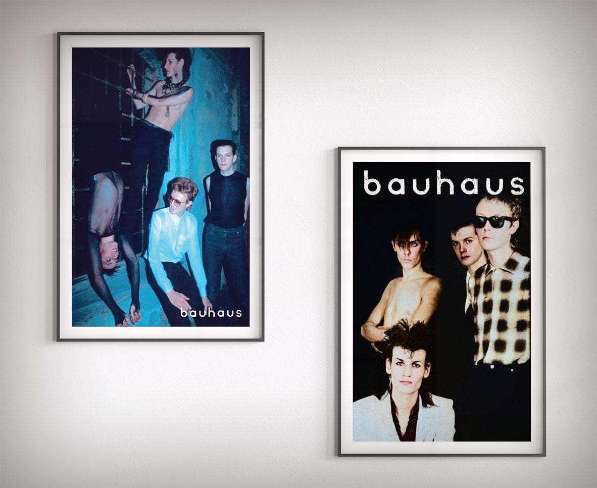 Bauhaus - Group Shots - 11x17 Poster Print - Etsy