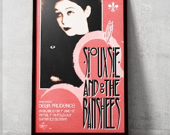Siouxsie & the Banshees - Dear Prudence - 11x17 Poster Print