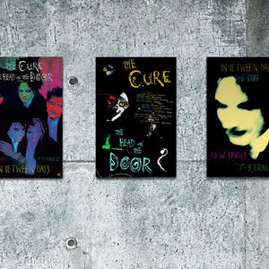 The Cure Head on the Door Poster - Etsy