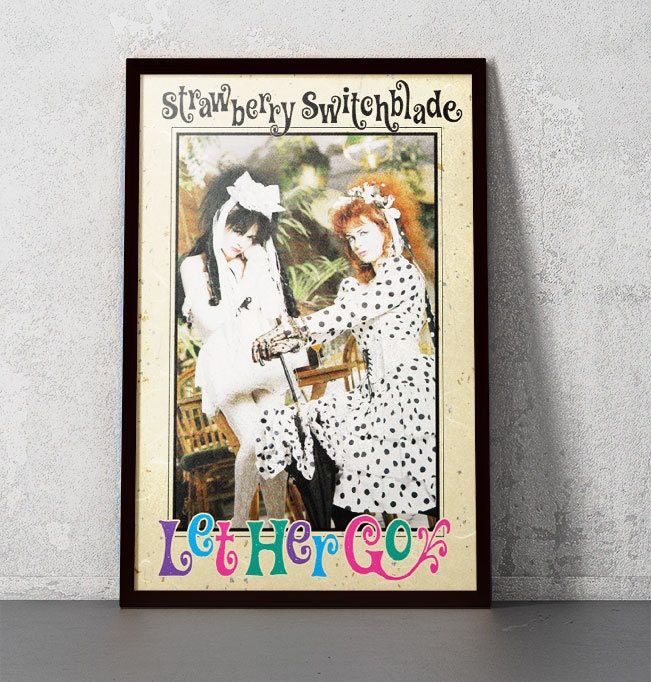 Strawberry Switchblade - Let Her Go - 11x17 Poster Print - Etsy