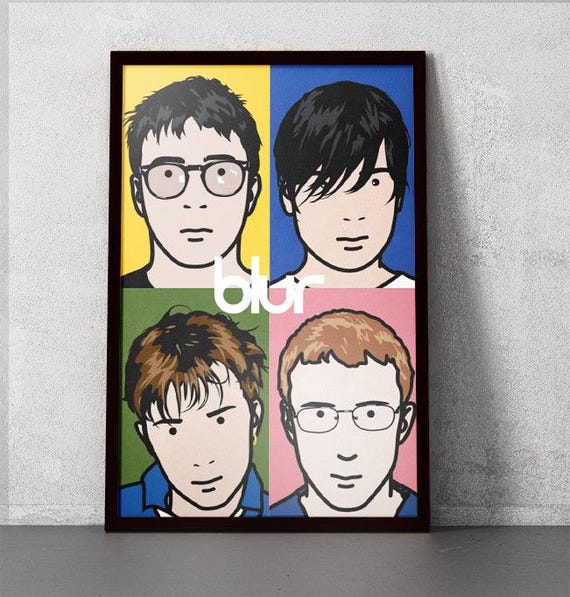 Blur - 11x17 Poster Print - Etsy