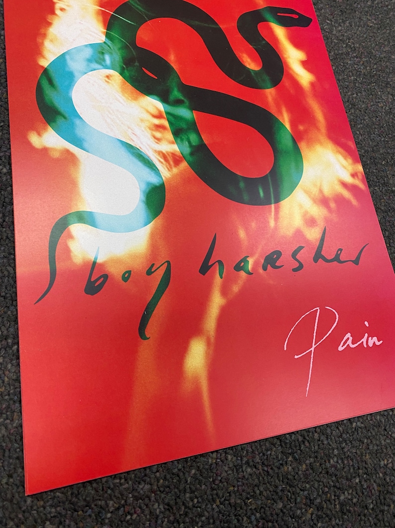 Boy Harsher Pain 11x17 Poster Print Etsy