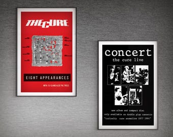 The Cure 1984 THE TOP TOUR パンフレット+ポスター The Top Tour - The Cure | Flowers Of Love | www.thecure.cz