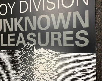 Joy Division - Unknown Pleasures - 11x17 Poster Print - Etsy