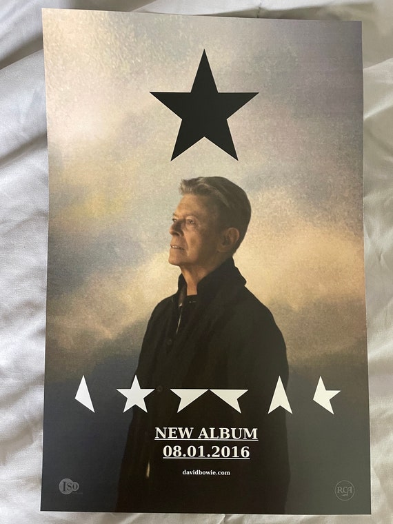 David Bowie - Blackstar - 11x17 Poster Print - Etsy UK