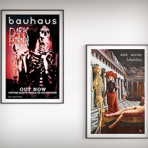 Bauhaus - Dark Entries - 11x17 Poster Print