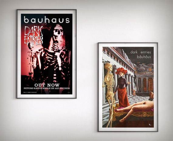 Bauhaus - Dark Entries - 11x17 Poster Print - Etsy