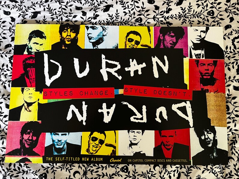 Duran Duran - the Wedding Album / Come Undone / Styles Change - 11x17 ...