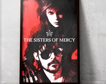 The Sisters of Mercy - 11x17 Poster Print - Etsy