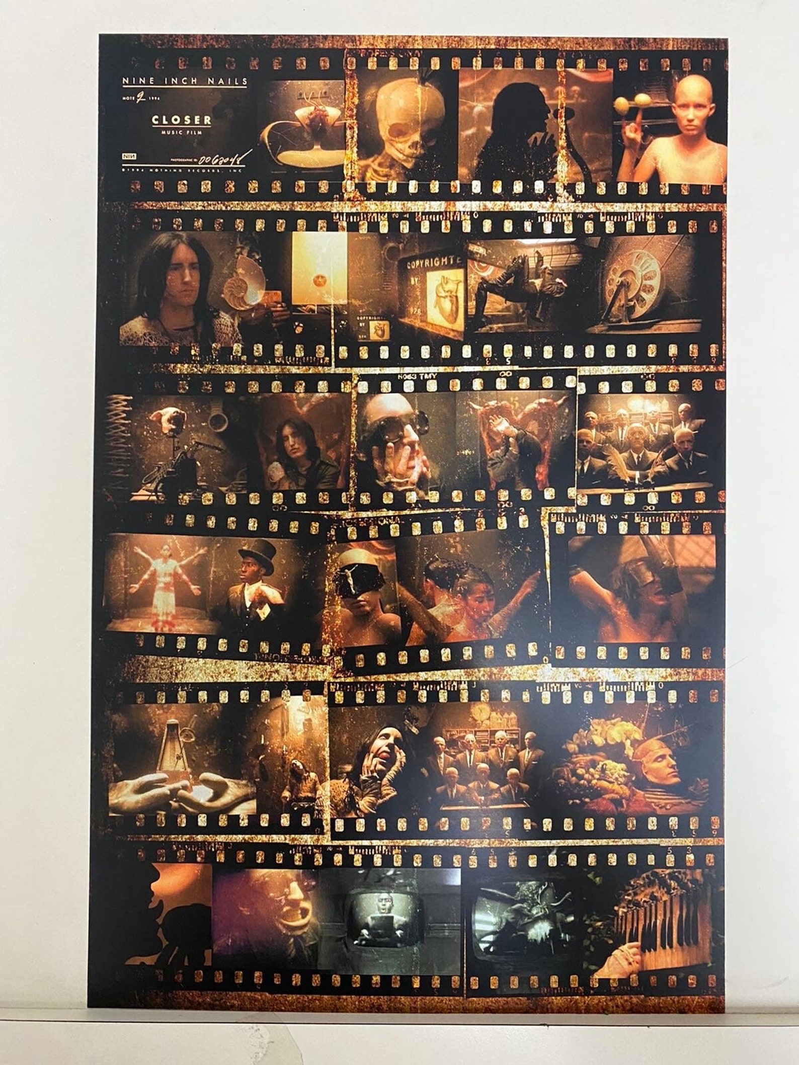 Nine Inch Nails Closer 11x17 Poster Print Etsy