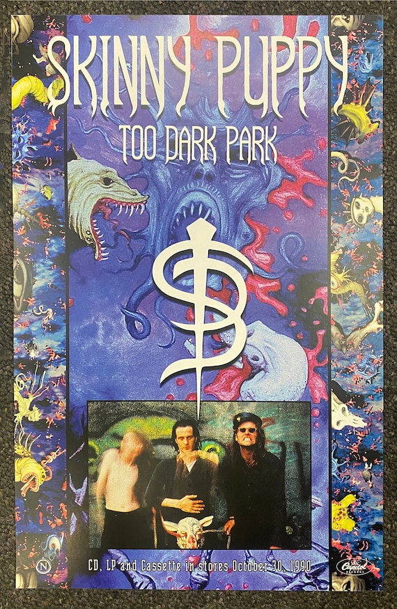 Skinny Puppy Too Dark Park 11x17 Poster Print - Etsy