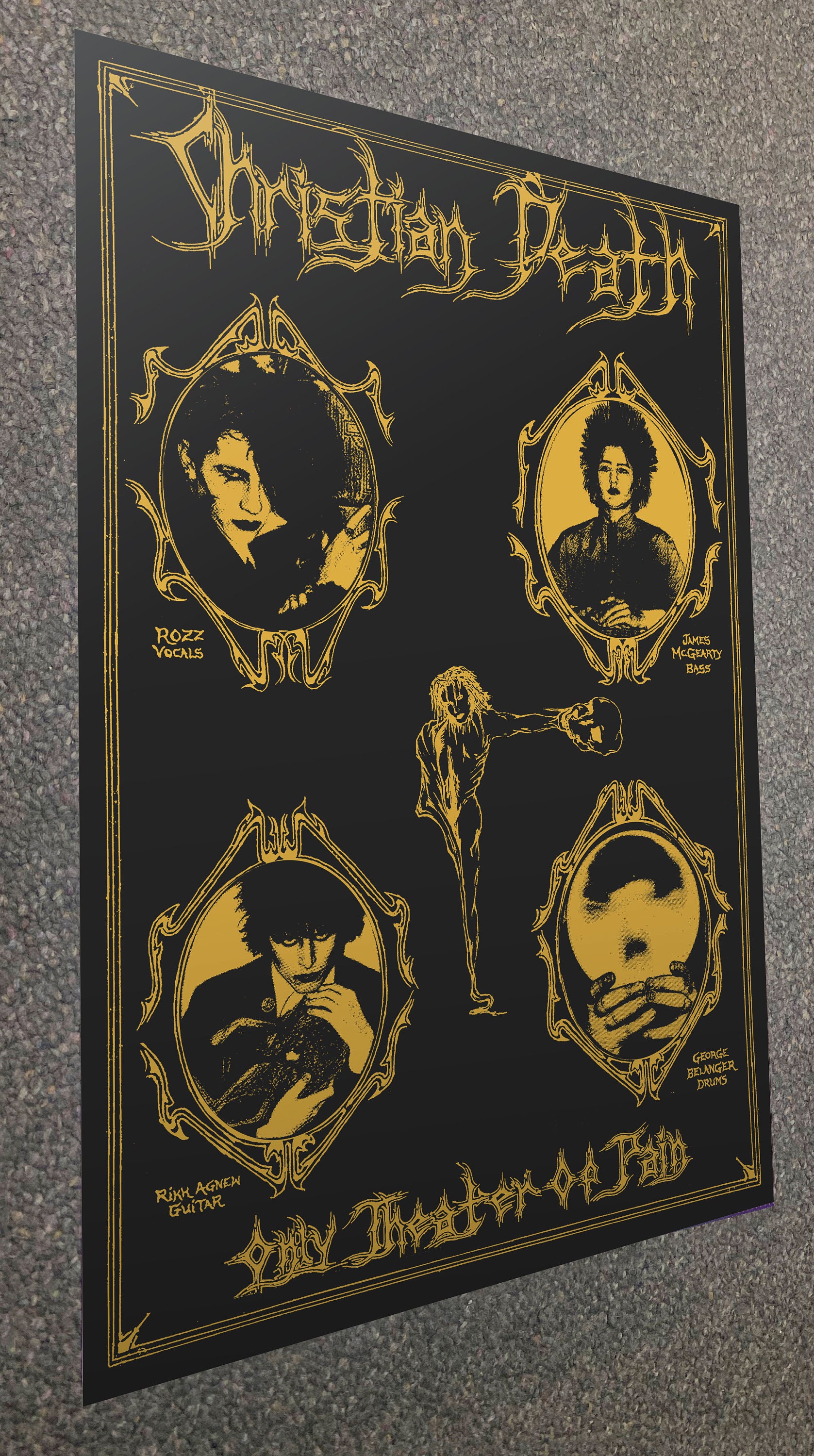 Christian Death - Only Theater of Pain - 11x17 Poster Print - Etsy