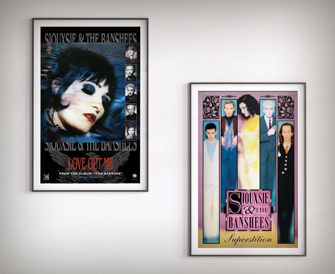 Siouxsie & the Banshees - Love Out Me / Superstition - 11x17