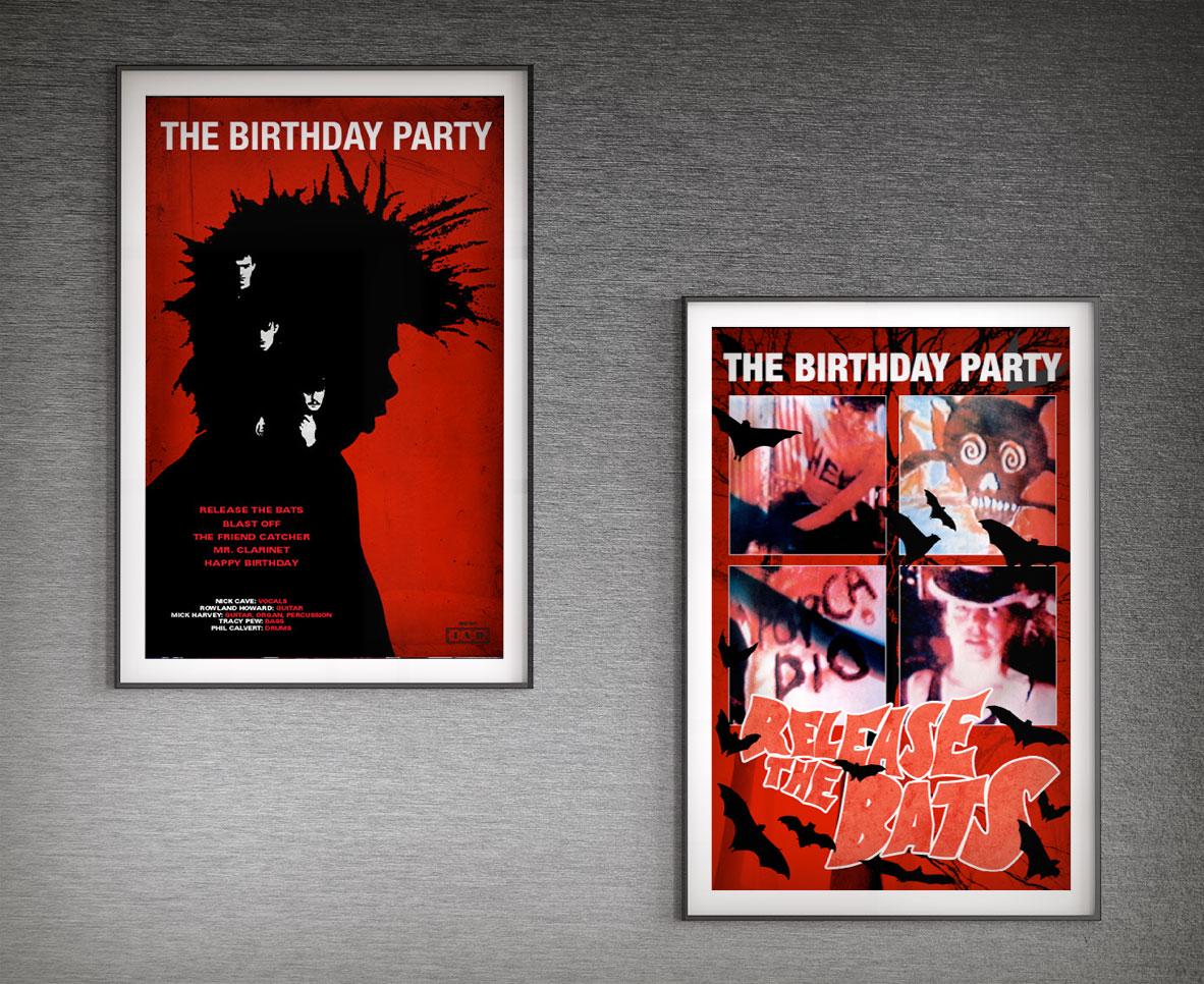 The Birthday Party - Release the Bats - 11x17 Poster Print - Etsy
