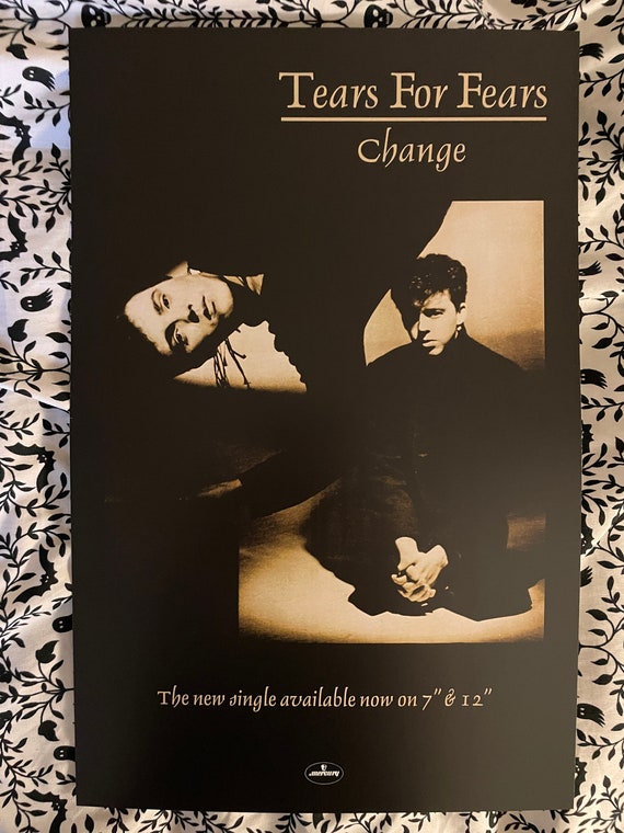 Tears for Fears - Change - 11x17 Poster Print - Etsy