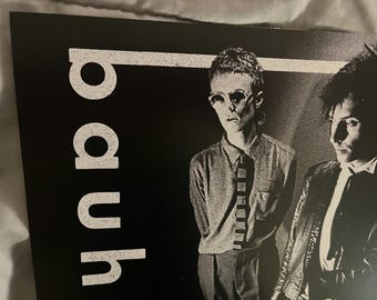 Bauhaus - Band Shots - 11x17 Poster Print - Etsy