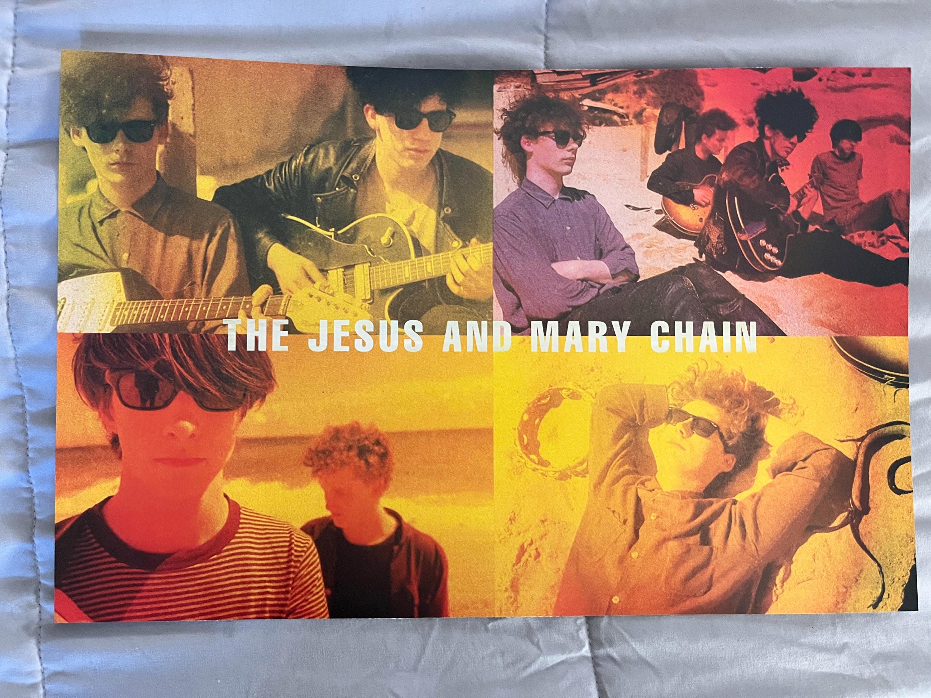 The Jesus and Mary Chain - 11x17 Poster Print - Etsy
