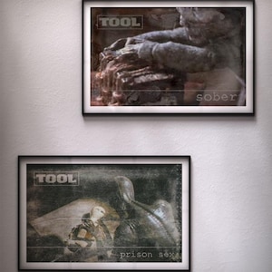 Tool - Songs of Undertow - Sober / Prison Sex - 11x17 Poster Print