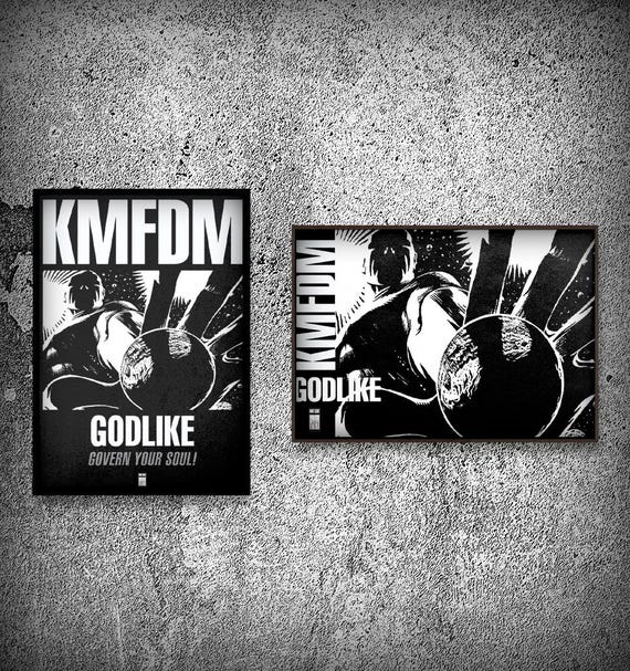KMFDM - Godlike - 11x17 Poster Print - Etsy