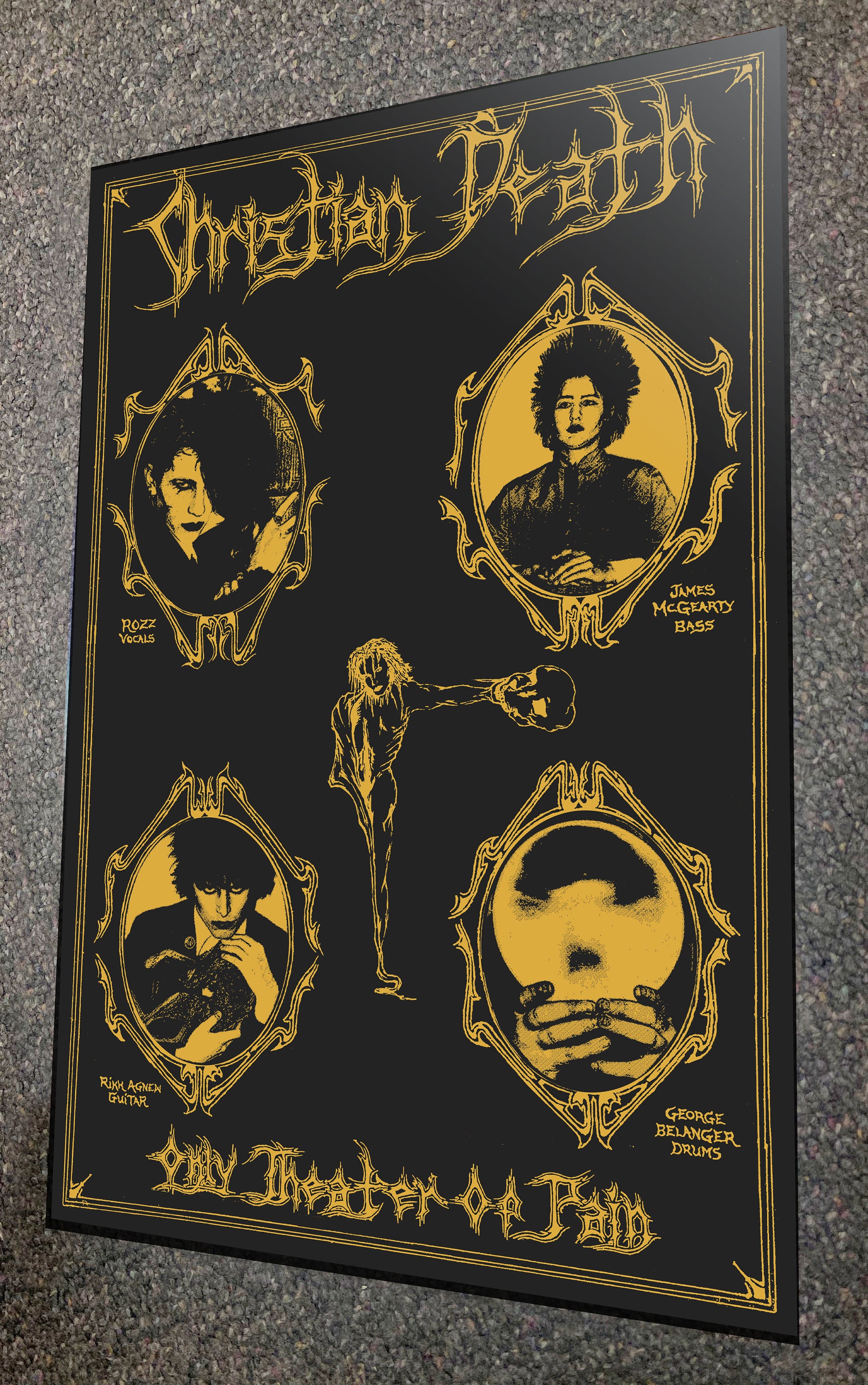Christian Death - Only Theater of Pain - 11x17 Poster Print - Etsy Christian Death - Only Theater of Pain - 11x17 Poster Print - Etsy